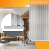 OUZUGIE 8-Pack 57 Inches, WPC Slat Wall Panel Trim,Corner Guard