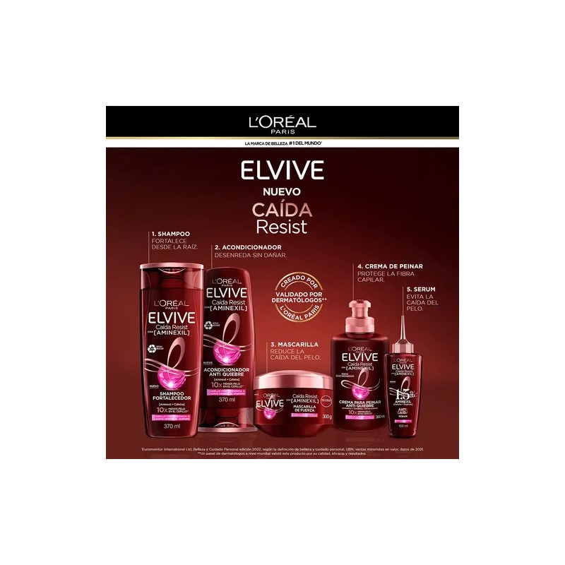 Acondicionador Elvive Caida Resist x370ml