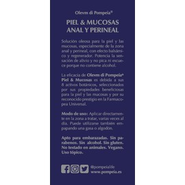 Olevm di Pompeia and Perineal Skin and Mucosa - With Witch Hazel and Horse Chestnut