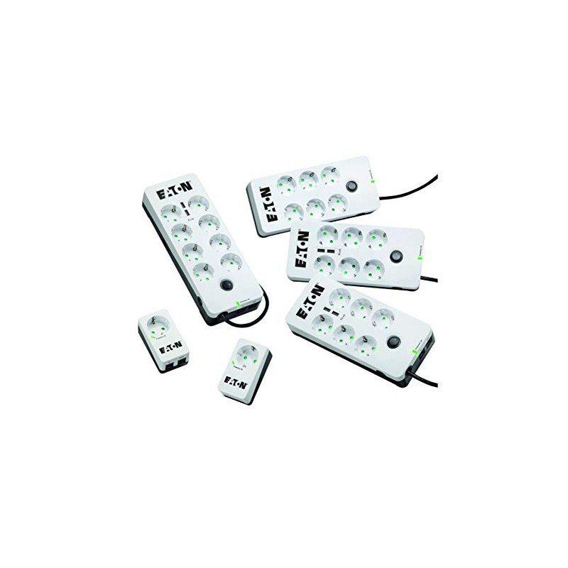 Eaton Mehrfachsteckdose/Blitzschutz - Protection Box 1 Tel@ DIN (1 Schuko