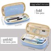 EASTHILL Big Capacity Pencil Pen Case Office College School Large