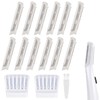 12 Pack Replacement Heads for Finishing Touch Flawless Dermaplane Glo