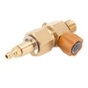 CO2 Tank Refill Valve Brass Anti Corrosion M18 X 1.5