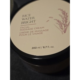 The Face Shop [The FACE Shop] Rice Water Bright Facial Massage Cream 200ml