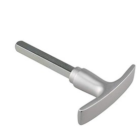 INTRA-TEC Garage Door Handle Aluminium F1 9 x 82 mm