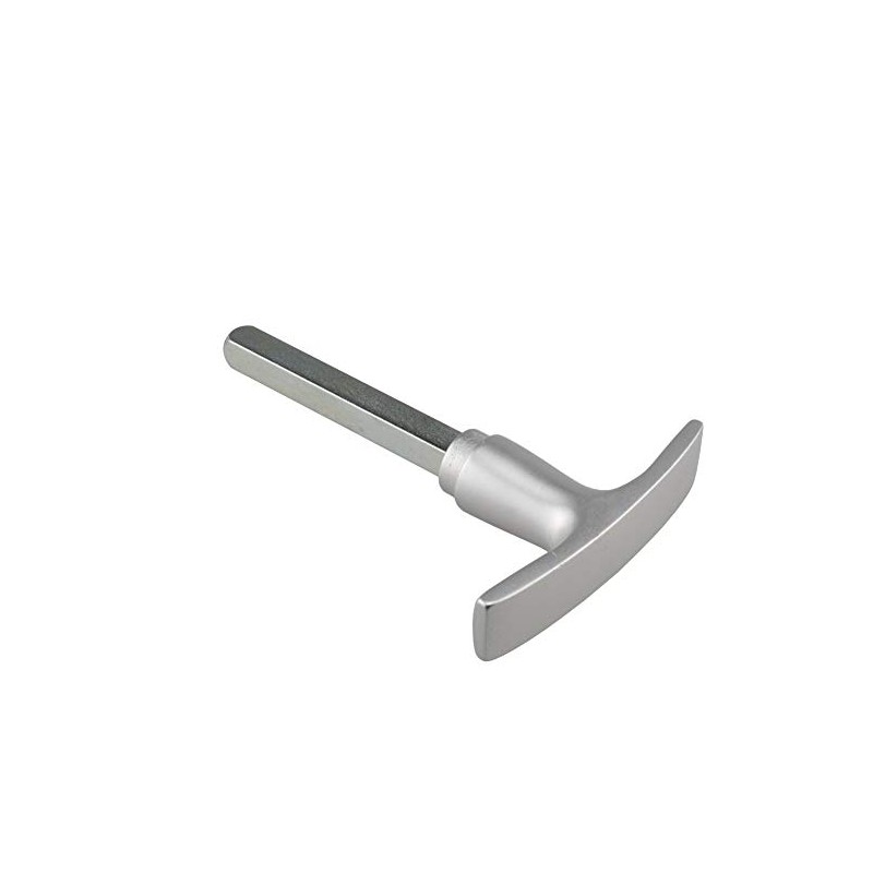 INTRA-TEC Garage Door Handle Aluminium F1 9 x 82 mm