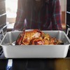 Leonyo Large Turkey Roasting Pan with V-shaped Rack, Rectangular 16