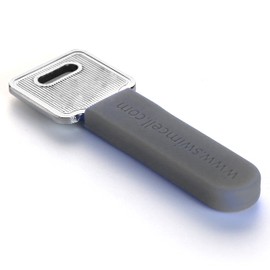 SwimCell Silicone Key Cover Car Bicycle or House Keys Anti Scratch Cover Key Blade Cover Protects Against Holes in Clothes and Scratches Cut to Fit Grey