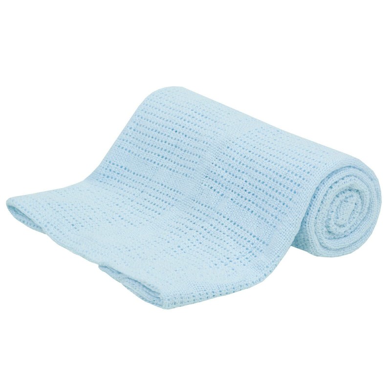 Cellular Baby Blankets for Moses Basket / Travel / Pram