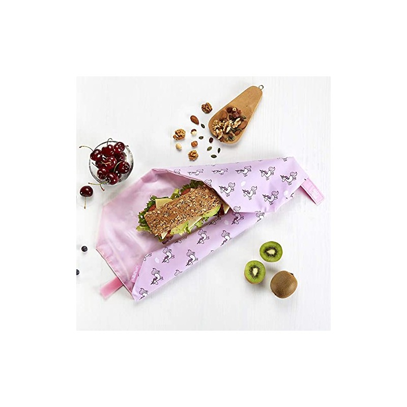 Roll'eat ® Reusable Sandwich Bag | Sandwich Container | Eco