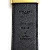 Coach CQ015 ABFD2 Men's Belt Reversible Square Roller Buckle Cut