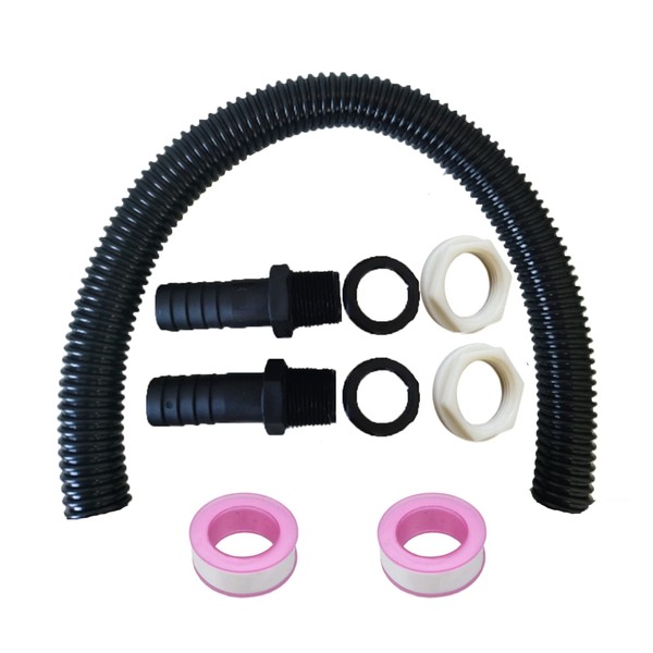 Water Butt Connector Pipe Link Kit for Rain Water Storage
