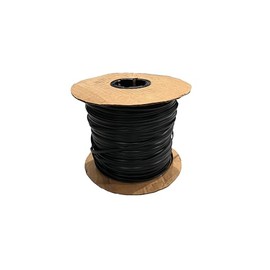 .310 Flat Vinyl Spline (Black) at 100 feet for Aluminum Screen enclosures, Pool enclosures, Lanai, and Outdoor Aluminum Room framing. (.310 Flat Spline, 100 Feet)