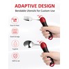 Adaptive Utensils, Weighted Special Supplies Spoon Fork Set, Weak Hand