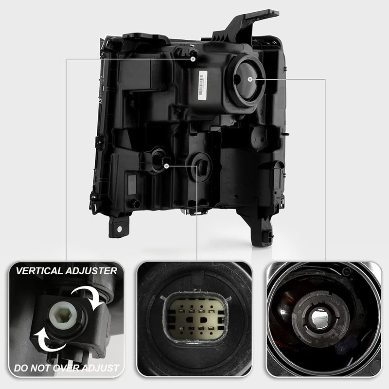 ACANII - For [HID/Xenon Model] 2016-2018 Chevy Silverado 1500 LED