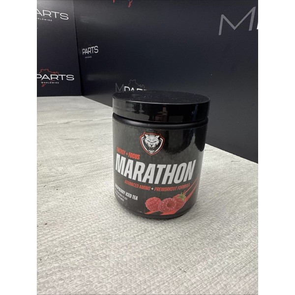 Branded Marathon, Advanced Amino + Preworkout Formula Raspberry Iced Tea