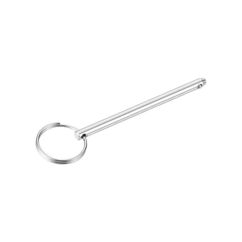 sourcing map 2Pcs 6.3mmx77mm Quick Release Pins, 316 Stainless Steel