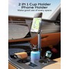 2 in 1 Cup Holder Phone Holder Mount for Car