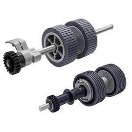 PA03540-0001 PA03540-0002 Brake and Pick Roller with Shaft for Fujitsu Fi-6130 Fi-6130Z Fi6130Z Fi-6140 Fi-6140Z Fi-6230 Fi-6230Z Fi-6240 Fi-6240Z Fi-6125 Fi6225 Fi-6225 Roller Kit (1)