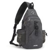 G4Free Canvas Sling Bag Crossbody Shoulder Backpack with RFID Blocking,