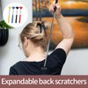 Set of 4 back scratchers, telescope, scratch hand back scratcher,