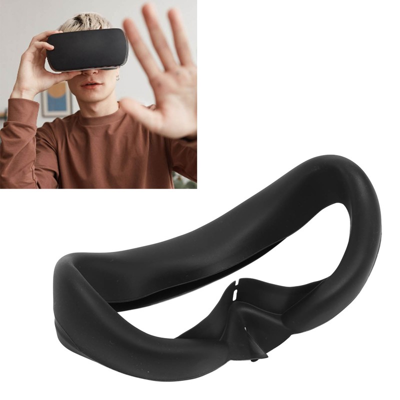 VR Silicone Face Cover Waterproof Washable Soft VR Face Pad