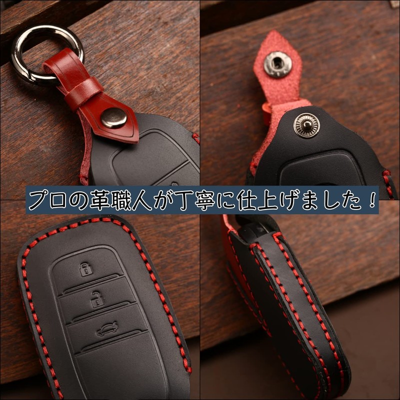 [smasol] Key Cover, Genuine Leather, Smart Key Case, Custom Parts