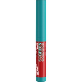 Maybelline Green Edition Balmy Lip Blush, Formulated With Mango Oil, Bonfire, Blue Red, 1 Count