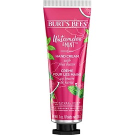 Burt’s Bees Hand Cream for Very Dry Hands, Watermelon & Mint, Hand Moisturiser With Shea Butter, 28.3g