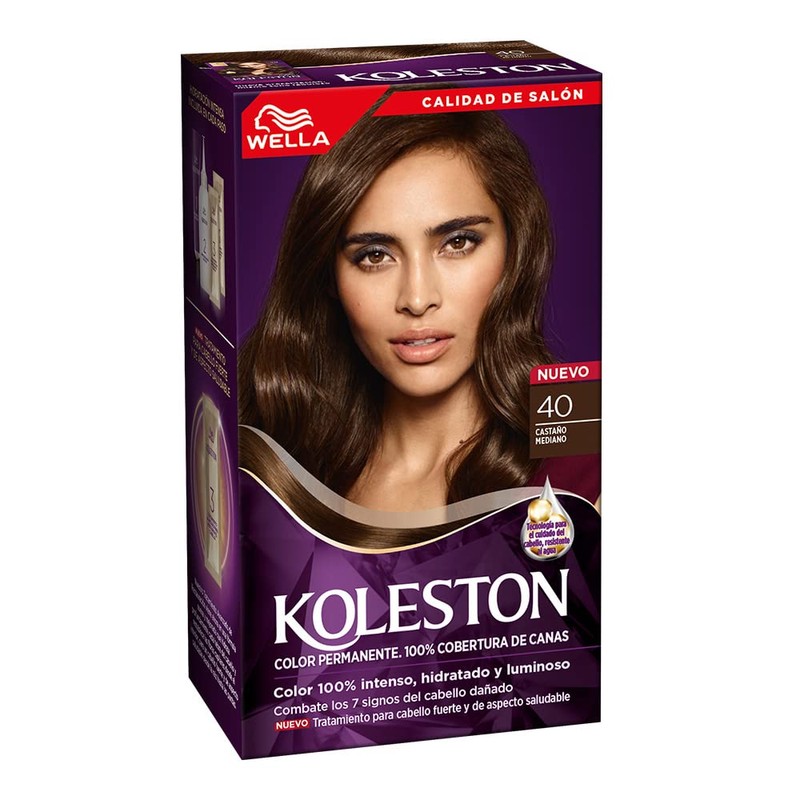 Koleston Tinte Permanente 40 Castaño Medio