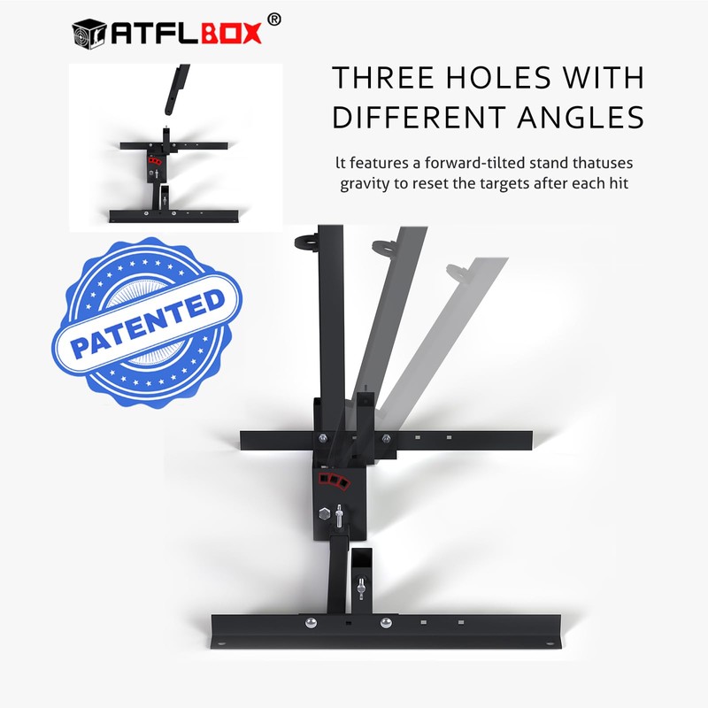 AR500 Dueling Tree Target Kit with Adjustable Steel Target Stand