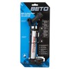 Beto Mini Floor Pump, Silver (Aluminium), 8.5 bars, Manual, Bicycle