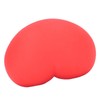 12 Pcs Heart Stress Toy Elastic Soft Simulation Rubber Red
