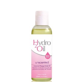 Caronlab Hydro2Oil Unscented Massage and Body Oil 125ml