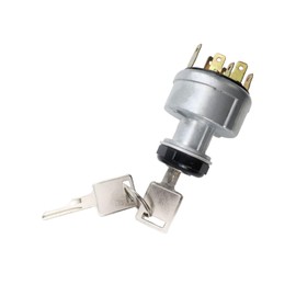 ackacoo 282775A1 86500903 Ignition Key Switch 12V D134737 A77312, L61053 Fits Case Skid Steer 760 921 1150G 1845C 5230 85XT 1835C International Tractor 580D 580K 580L 1080B Backhoe Loader