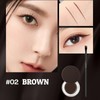 Brown Gel Eyeliner with Brush – Long-Lasting, Waterproof, Smudge-Proof Gel