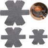 Pan Protectors, Pack of 12 Pan Protectors, Felt Stacking Protection,