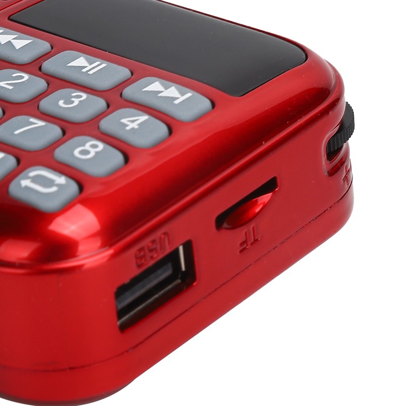 K-89 Multifunction Portable FM Radio USB Audio Player Support Memory