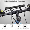 ZMD Bike Bicycle Handlebar Extender,11.8''(30 cm) Multifunctional Aluminum Alloy Bracket
