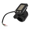 36V 6 Pins Electric Scooter Thumb Throttle Display Integrated Hall