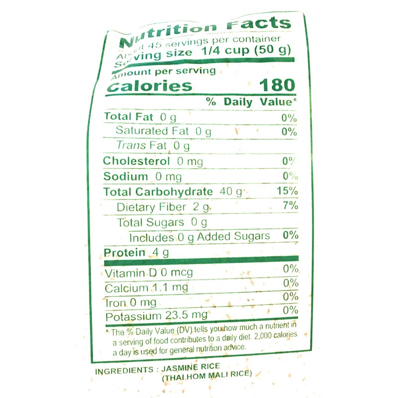 Red Elephant Brand Jasmine Rice 5 Lbs ( 2 Pack)