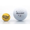 USA Silhouette Gold Magnetic Golf Ball Marker with Hat Clip