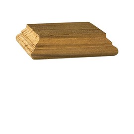 4x4 Hatteras Castine Cedar Post Cap With No Hole