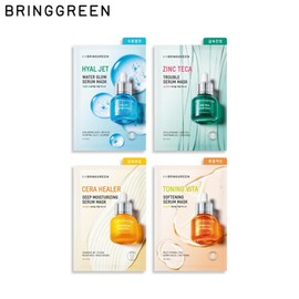 BRINGGREEN Serum Mask 20g*5ea, Type:Cera Healer
