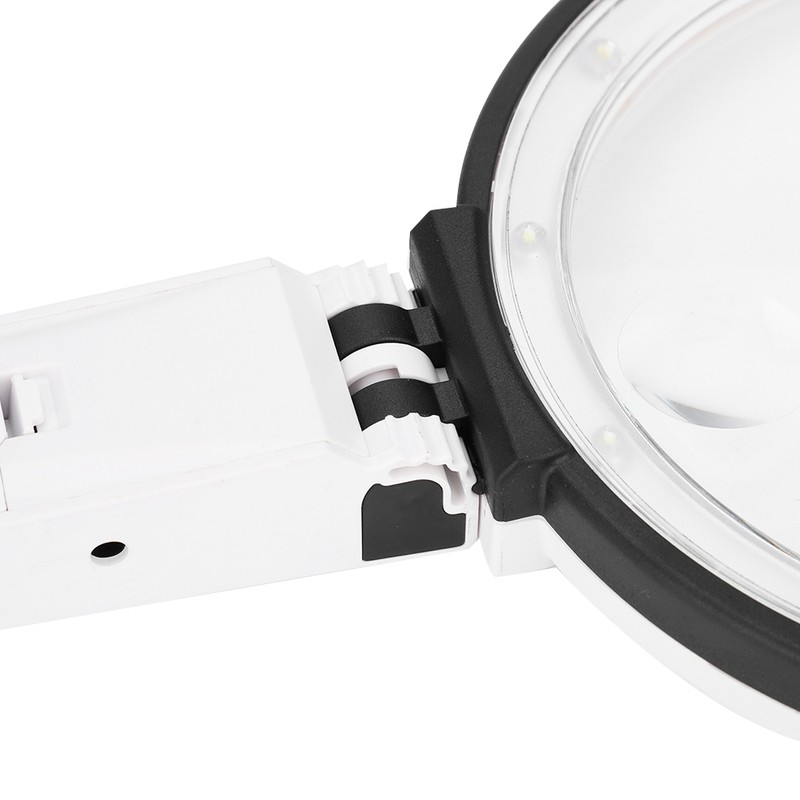 130mm Thick Table Magnifier LED Lighted Magnifying Glass Lamp Magnifier
