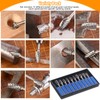 Faankiton 10PCS Tungsten Carbide Rotary Burrs, Carbide Die Grinder Bits