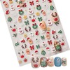 Nail art Christmas cute character emboss stickers 7 types - WFHTRBO Christmas stickers - 26 / 네일아트 크리스마스 귀여운 케릭터 엠보 스티커 7종-WFHTRBO 크리스마스 스티커-26
