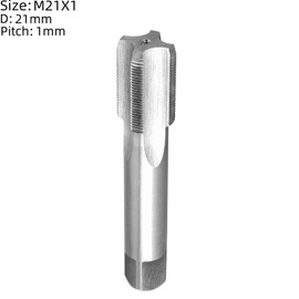 Burkit M21 X 1 Tap and Die Set, M21 x 1.0 Machine Thread Tap and Round Die Right Hand