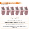 UHANBUT 6PCS 30A 32V Mini Slotted Automotive MCASE Shaped Cartridge