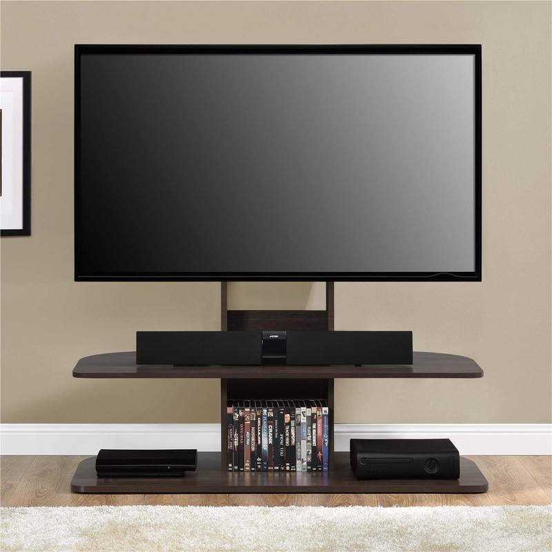 Ameriwood Home Galaxy TV Stand with Mount for TVs up